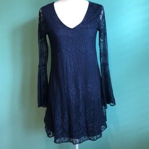 Blue Lace Dress